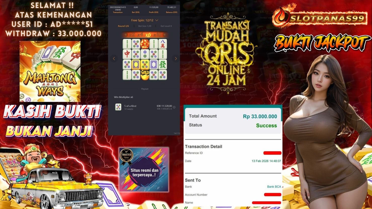 SLOTPANAS99 JACKPOT SLOT MAHJONG WAYS